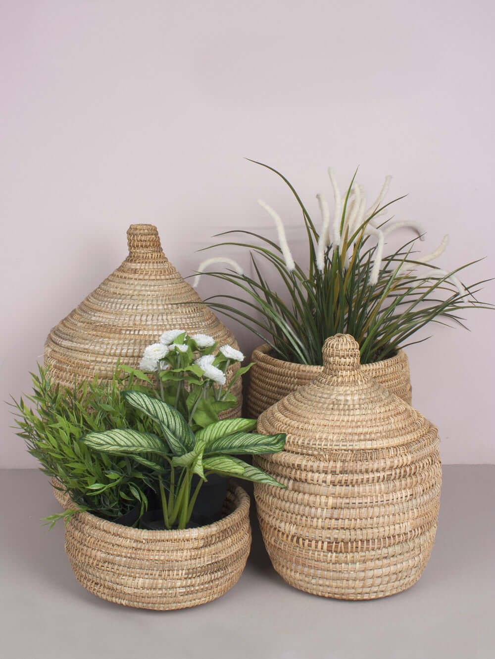 Moroccan Woven Pot - Large