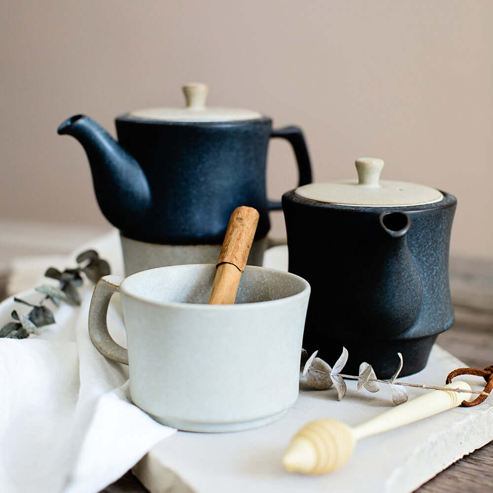 Handmade Ceramic Japanese Tea Cups Set