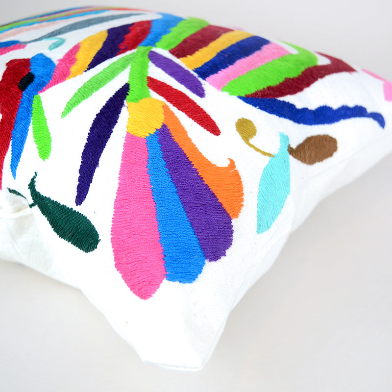 Otomi Embroidered Pillow
