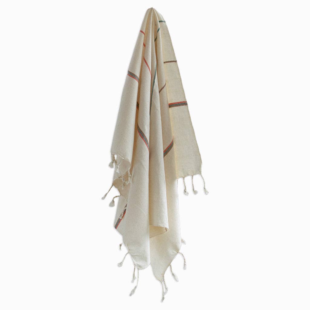 Oversized Woven Hand Towel in Verano