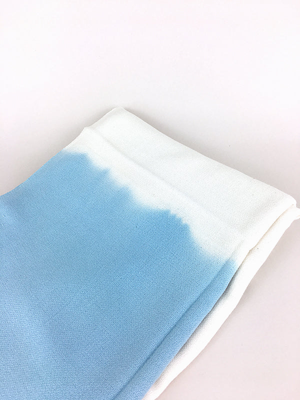 Dip Dyed Turkish Towel -  Blue